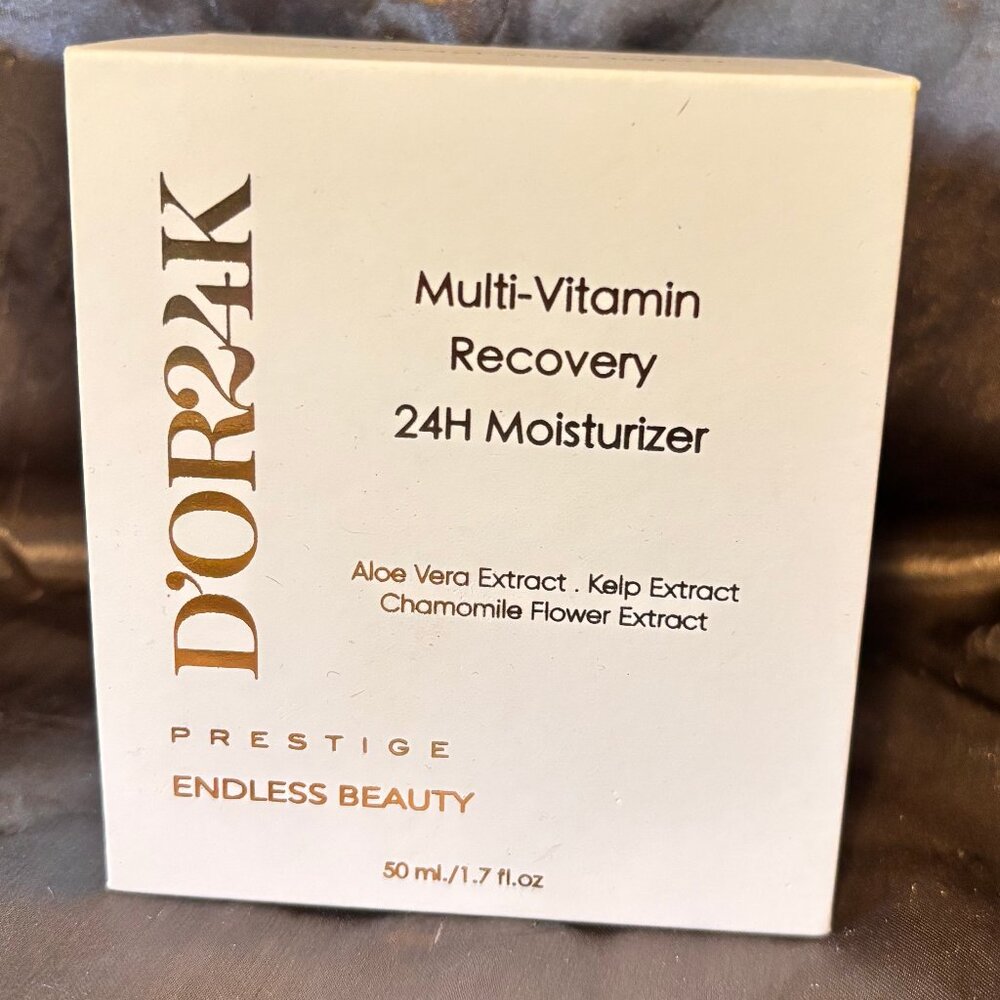 D'Or Multi-Vitamin Recovery 24H Moisturizer - White - COA INCLUDED